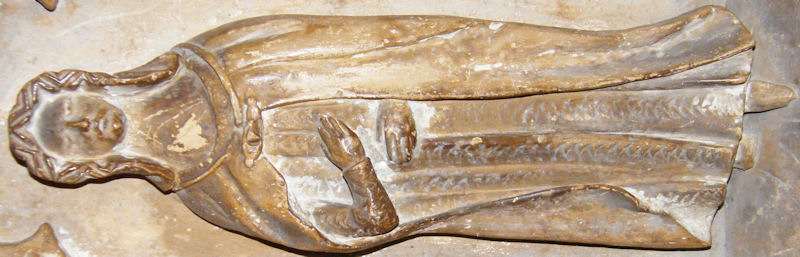 Warwick - St Mary Thomas Beauchamp 1369 and wife Katherine mortimer 1369 weeper